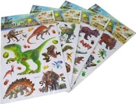 3D Väggdekaler Dinosaurier Mix