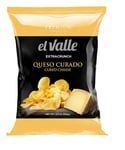 El Valle Potatischips Queso Curado Ost, 150 g