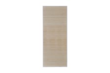 Be Basic Firkantet Natural Bambus Teppe 80 x 300 cm - Beige
