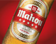 Lewistons-Of-London Mahou Spain Spanish Beer Lager inspired Vintage Retro Man Cave Bar Pub Shed Novelty Gift Tin Wall Décor Metal Sign