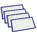 Spares2go Washable H Level Filters for Dyson DC02 Vacuum Cleaners (Blue, Pack of 4)