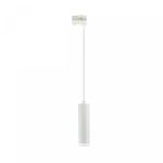 MADARA Mini Ring GU10 - pendel, utan ljuskälla, för 3-fas skena, 230V, IP20, Ø55*200mm, vit