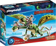PLAYMOBIL Dragons Ruffnut Tuffnut With Pète And Prout 70730 Dragon Racing