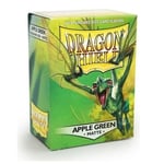 Matte Apple Green Dragon Shield (100) - Kortspill fra Outland