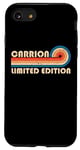 Coque pour iPhone SE (2020) / 7 / 8 CARRION Surname Retro Vintage 80s 90s Birthday Reunion