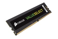 CORSAIR Value Select - 4GB - DDR4 RAM - 2666MHz - DIMM 288-pin - Icke ECC - CL18