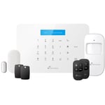 Nivian - Pack alarme maison connectée Wifi / gsm - Blanc