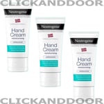 3 X Neutrogena Norwegian Formula Hand Cream Moisturising Antibacterial 50ml