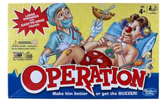 Operation Game by Hasbro Gaming 2013 Make Him Better or Get Buzzed! Lrg Openings
