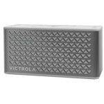Victrola Wireless Music Edition 2 Tabletop Bluetooth Speaker m/innebygget trådløs ladeplate SØLV (alu.)