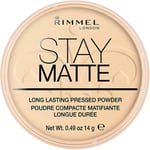 Rimmel London Stay Matte Pressed Powder Shine Control Formula Mineral Setting