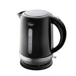 Quest 1.5L Fast Boil Kettles with Spout Filter and Water Level Indicator / 360 Degree Kettle Base / Cord Storage / Removable & Washable Spout Filter / 2 Colours (Black/Silver)