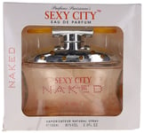 Naked By Sexy City For Women EDP Spray Perfume 3.3oz Shopworn New