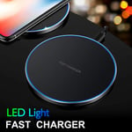 30W  Wireless Fast Charger Pad Mat For Apple Air Pods iPhone 14 Pro Max 13 XS