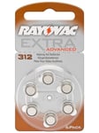 Rayovac PR41/312A Battery 6 pcs. blister