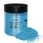 50g Mica Powders Pigments, Ariel Blue Natural Resin Colour Pigment, Epoxy Resin Dye, Soap Making Kit, Bath Bomb Dye Colorant, Lip Gloss Pigment, Makeup Dye