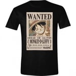 PCMerch One Piece - Luffy Wanted T-Shirt (S)
