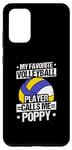 Galaxy S20+ MY FAVORITE VOLLEYBALL PLAYER CALLS ME POPPY. Coach Case