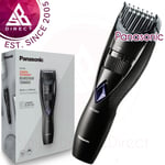 Panasonic Men's Cordless Beard & Hair Trimmer│with 45° Edge│Wet & Dry│Black│InUK