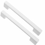 UNIVERSAL FRIDGE DOOR HANDLE CHEST FREEZER WHITE REFRIGERATOR LID ADJUSTABLE x 2