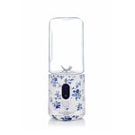 Laura Ashley Bärbar Mixer 100W för Smoothies - Kina Ros - Kapacitet 450ml, USB-laddning, Motor 25 000 varv/min