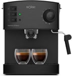 Solac Taste Classic M80 Espressomaskin - Musta