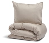 Nottingham Bäddset King size, Satin, Sand