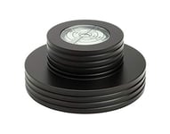Dynavox Stabilisateur de Platine Vinyle PST300 - Poids avec Libellule en Aluminium pour Tourne-Disque - Poids 300 g - Noir