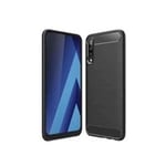 DLH Coque - Silicone - Noir - Pour Samsung Galaxy A50