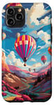 iPhone 11 Pro Colorful Hot Air Balloons Pop Art Style Case