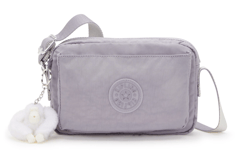 Kipling ABANU Small  Crossbody Bag - Tender Grey RRP £73.00