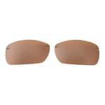 Walleva Brown Polarized Replacement Lenses For Maui Jim Lighthouse Sunglasses