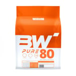 BBW 100% Pure Whey Protein Concentrate Powder - 5KG - White Chocolate Flavour