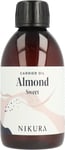 Nikura Sweet Almond Oil - 250Ml | for Skin, Hair Growth, Face, Therapy, Body Oil