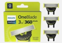 For Philips OneBlade Replacement Blades| 360 | Pack of 3