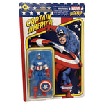 Marvel Legends Retro Recollect 3.75" Captain America Action Figure NEW