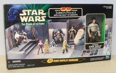 Star Wars - Jabba's Palace 3-D Display Diorama w/ Han Solo in Carbonite figure -