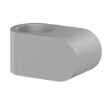 beslagsboden dørstopper gummi for håndtak - dörrstopp för handtag, grå gummi, längd 34 mm