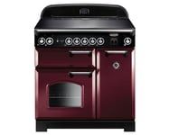 Rangemaster Classic CLA90EICY Induction Cranberry 90cm Range Cooker