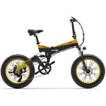 Elcykel Bezior XF200, hopfällbar mountainbike, 48V 15Ah, Shimano 7-växlad