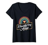 Womens It's A Beautiful Day To Adopt V-Neck T-Shirt