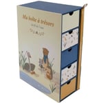 Coffret - DOMIVA - AU FIL DE L'EAU - Boîte à trésors + Journal de naissance