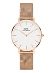 Petite 32 Melrose Rg White Accessories Watches Analog Watches Gold Daniel Wellington