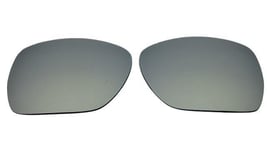 NEW POLARIZED REPLACEMENT SILVER ICE LENS FOR OAKLEY PORTAL X SUNGLASSES