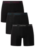 Calvin Klein3 Pack Boxer Briefs - Black (Grey/Blue/Pink)