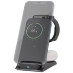 3in1 trådlös QI bordsladdare iPhone/Airpods/Smartwatch