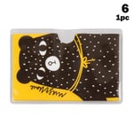 1/5pcs Cartoon Card Holder Protector Passport Cover 6x1pc