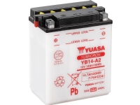 Yuasa YB14-A2 Motorcykelbatteri 12 V 14 Ah