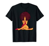 African American Afro Women Black Girl Magic Natural Hair T-Shirt