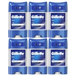 6 x Gillette Arctic Ice Antiperspirant Deodorant Gel Stick 48H Protection 70ml